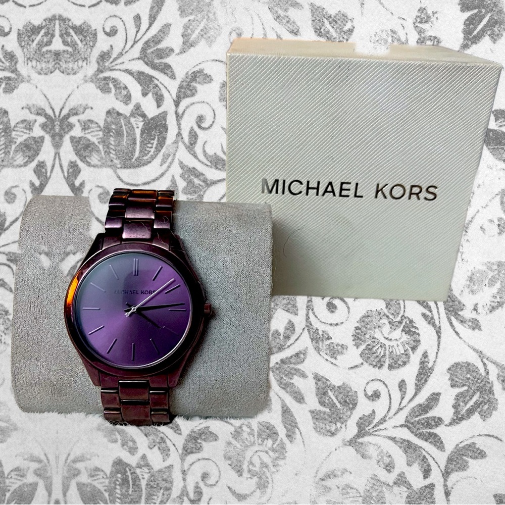 Women’s Purple MICHAEL KORS WATCH